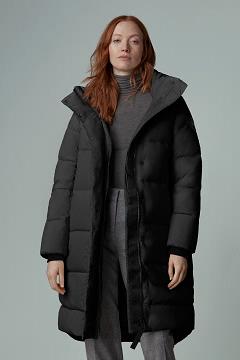 Chamarras Canada Goose Mujer Mexico - Byward Abrigos Black Label Negros LF3956724